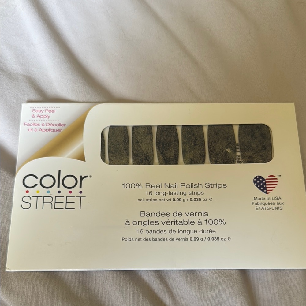 Color Street Charcoal Nail Strips A Pyrites Life